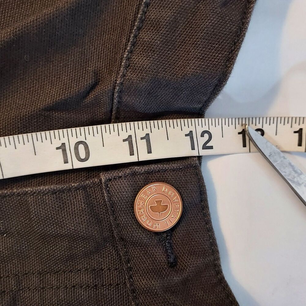 Dovetail Workwear GO TO Stretch Canvas Double Knee Work Pants Women's 18/30 NWT - Picture 16 of 16